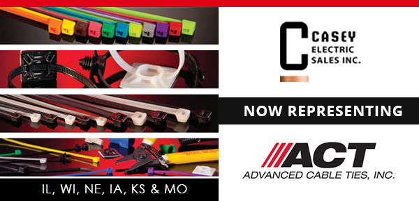 Casey Now Representing Advanced Cable Ties (ACT)