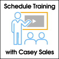 Schedule Training with Casey